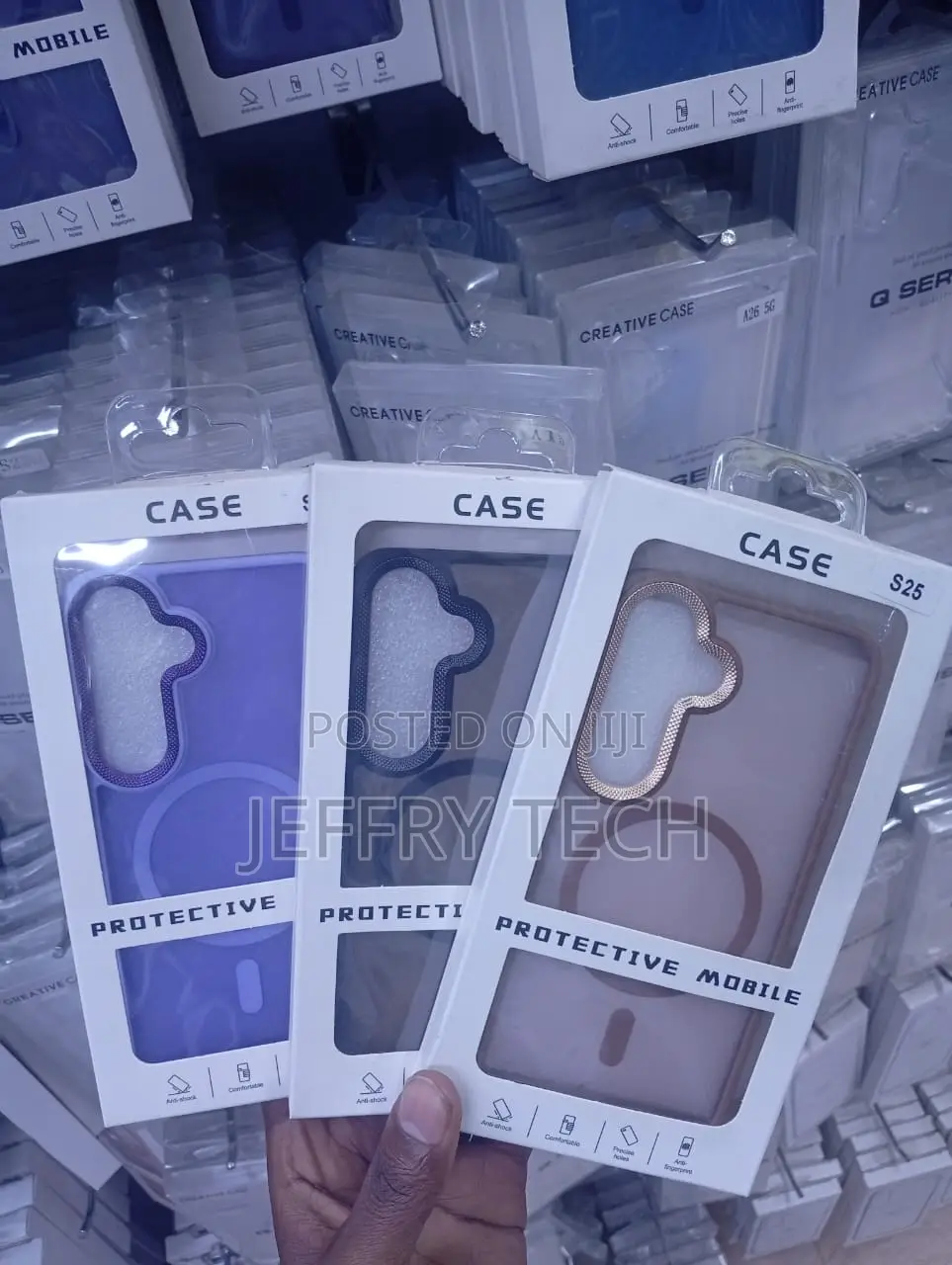 MagSafe-compatible Magnetic Rings Samsung Galaxy S25 Series