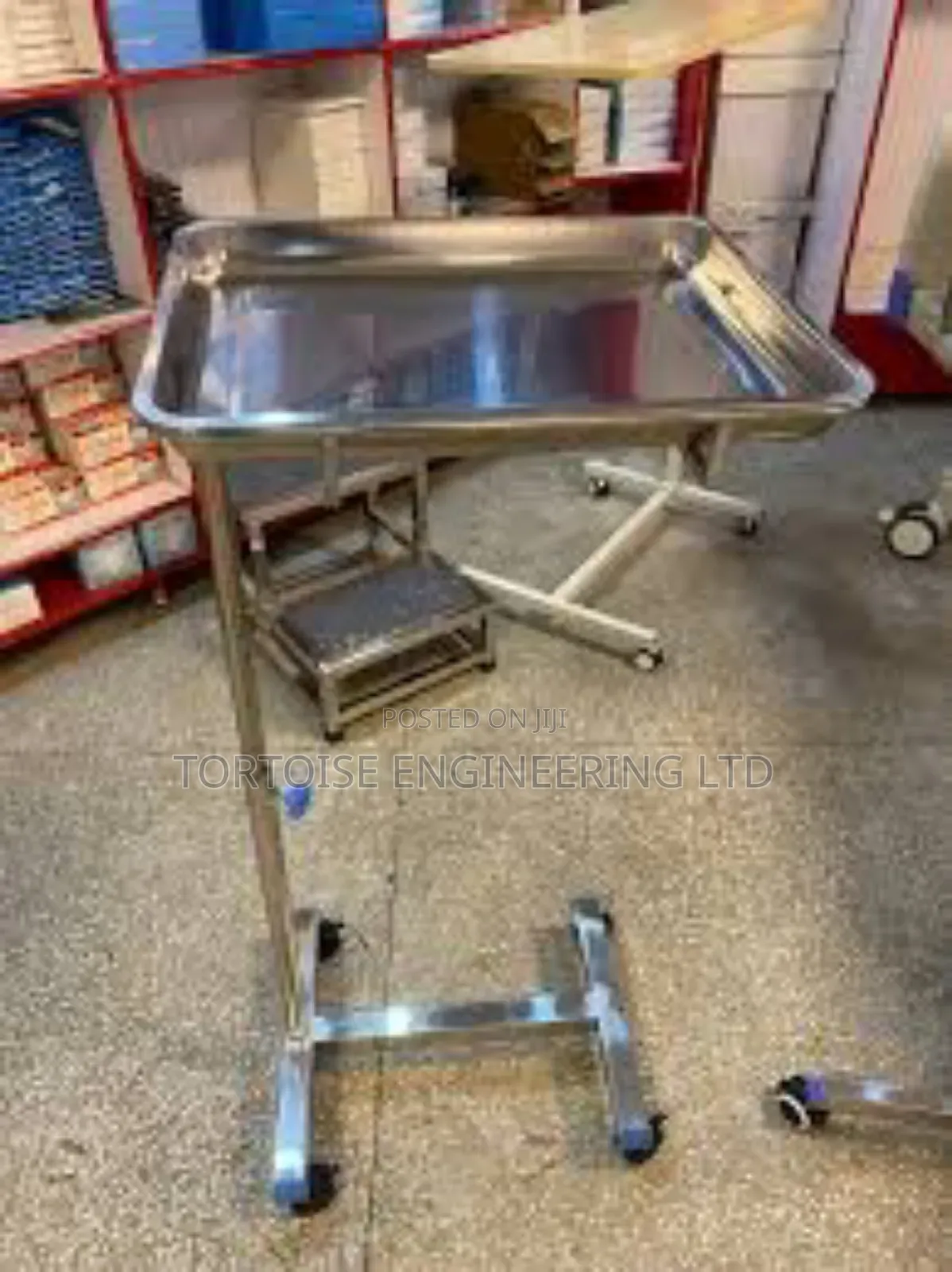 Stainless Steel Mayo Trolley