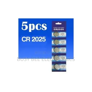 5pcs CR2025 3V Battery Watch Remote Button Cell CR 2025 Batteries