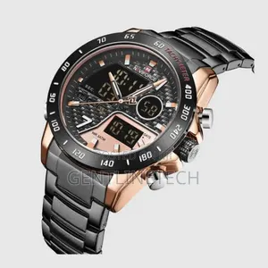 Naviforce 9171 Gold and Black