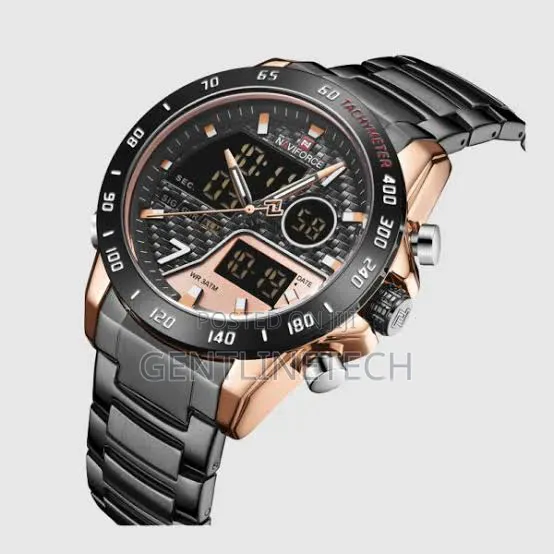 Naviforce 9171 Gold and Black