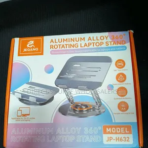 Premium Metallic Tablet Stand – Foldable Adjustable