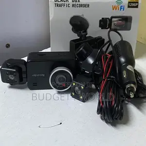 Rear View CarDVR 3Channel Dashcam Front Inside and Rear Video Recorder