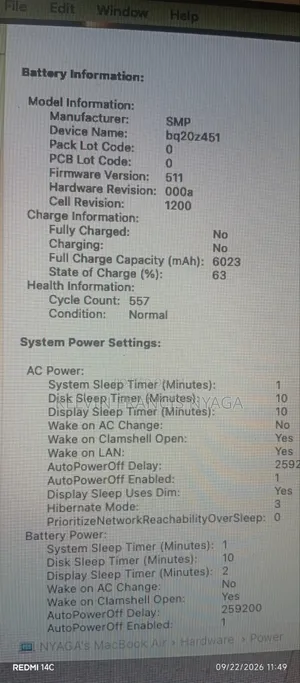 Laptop Apple MacBook 2014 4GB Intel Core i5 SSD 128GB