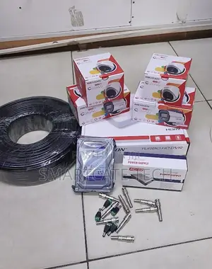 Hikvision 4CH DVR CCTV Kit 4 Cameras Full Color Night Vision