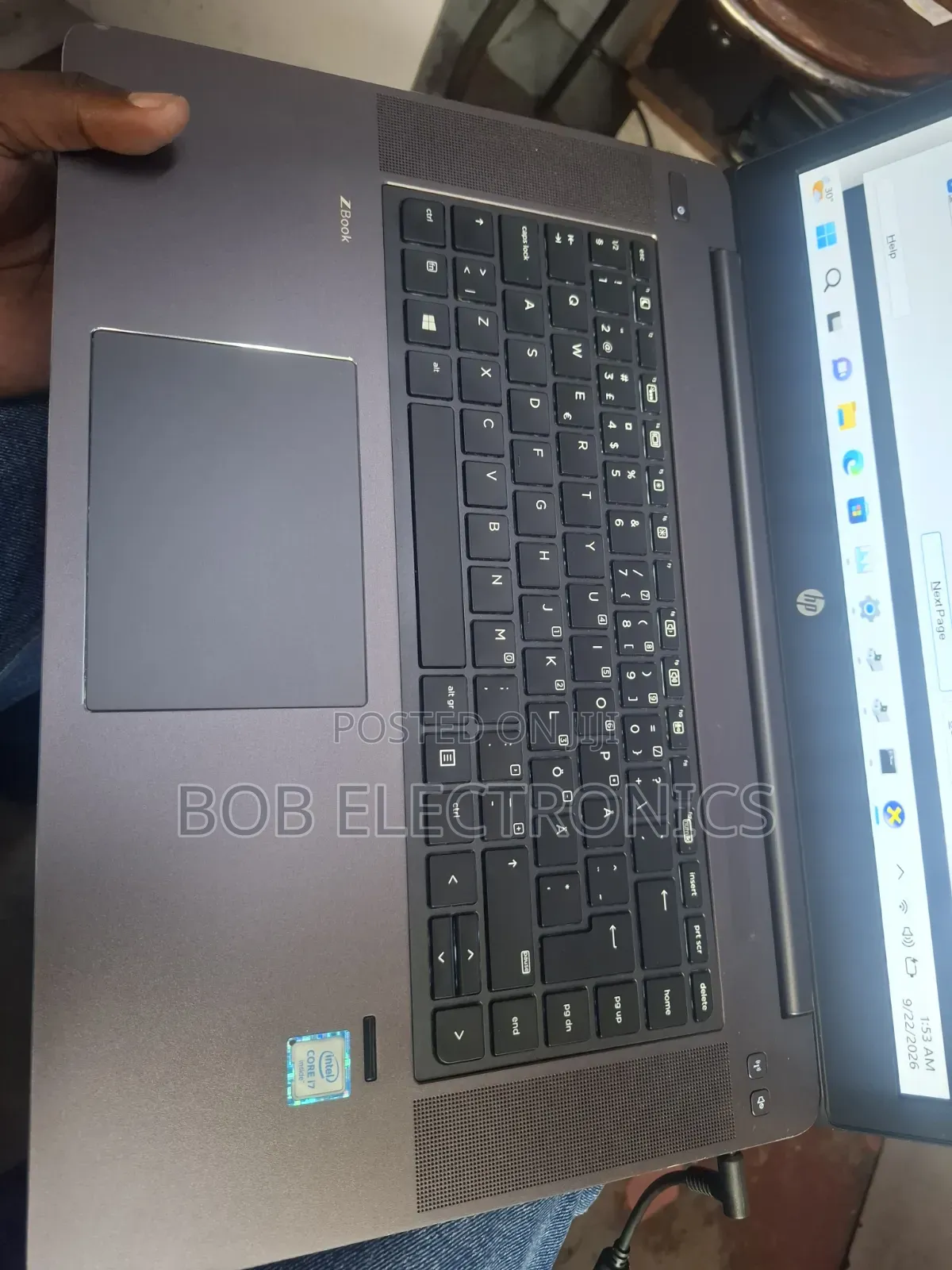 Laptop HP ZBook Studio G3 8GB Intel Core i7 SSD 256GB