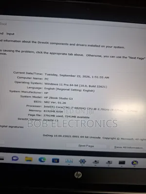Laptop HP ZBook Studio G3 8GB Intel Core i7 SSD 256GB