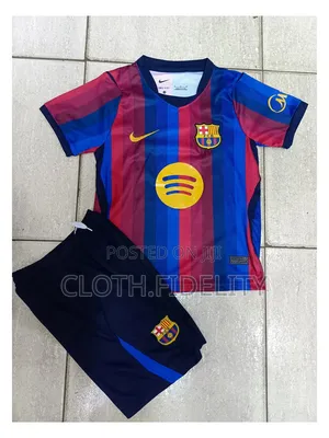 Barcelona Home Kids Jersey 26/27.