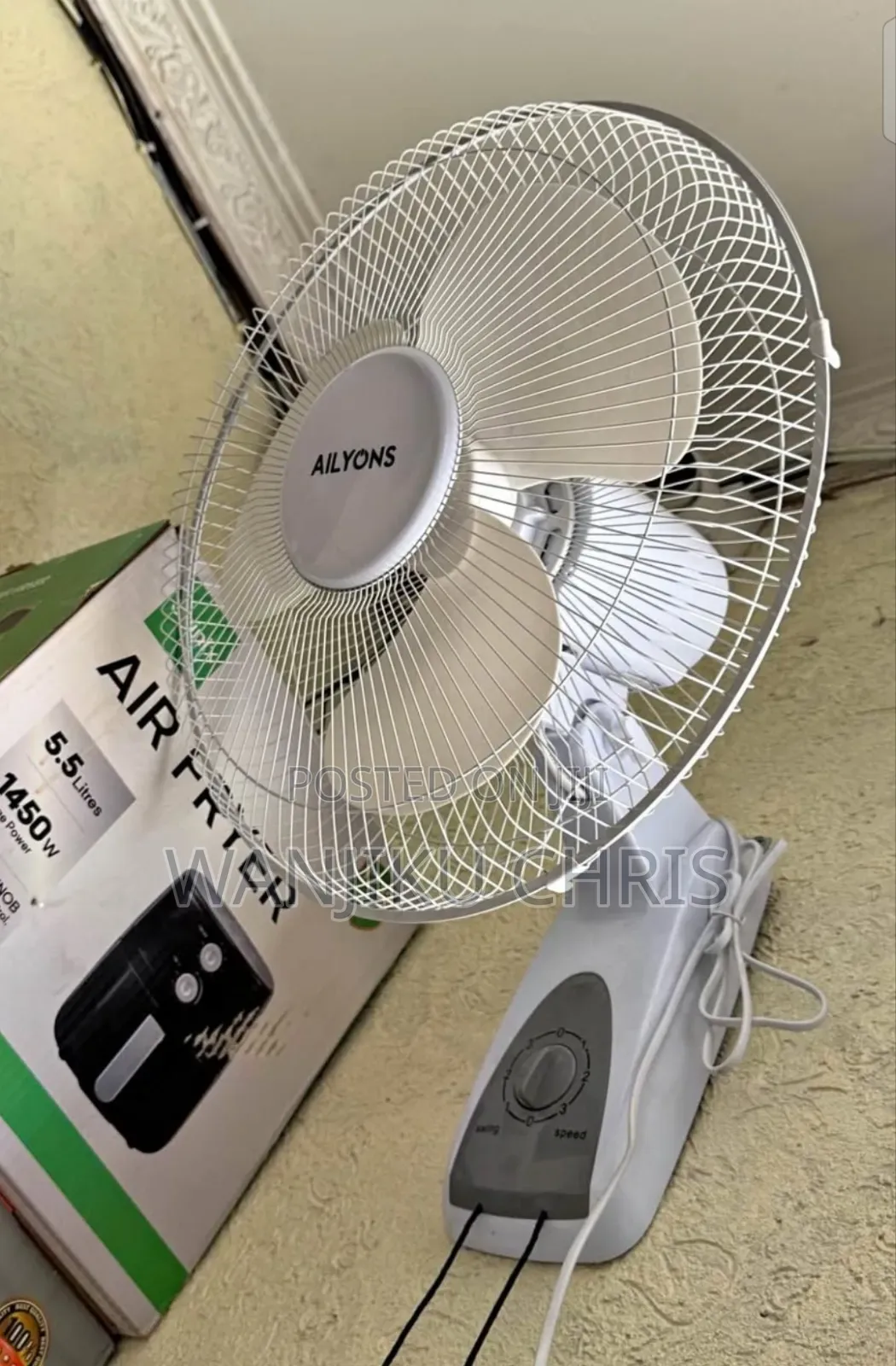 Ailyons Wall Fan 16"