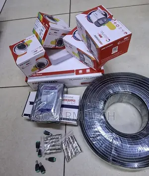 Hikvision Colorvu 4 Channel DVR Camera CCTV Kit 24/7