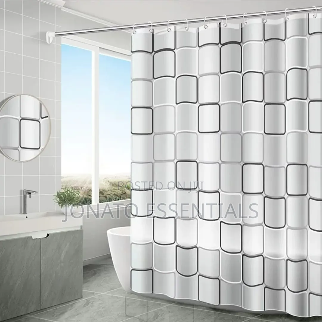 Waterproof Shower Curtains 180x200cm Bathroom Decor