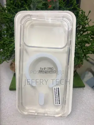 Clear Magnetic MagSafe Case Packaged in a Pack for iPhone 17 Pro Max