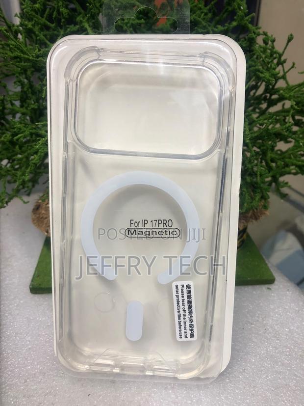 Clear Magnetic MagSafe Case Packaged in a Pack for iPhone 17 Pro Max - main view
