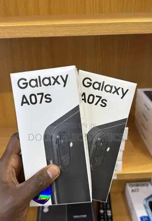 New Samsung Galaxy A07s 64 GB Black