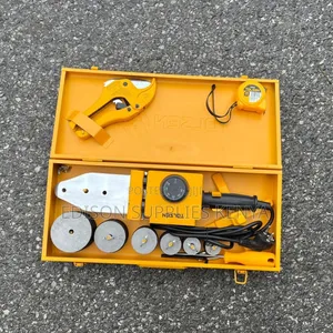 700W /1500w Tolsen PPR Pipe Welding Machine Set Plastic Tube Cutting