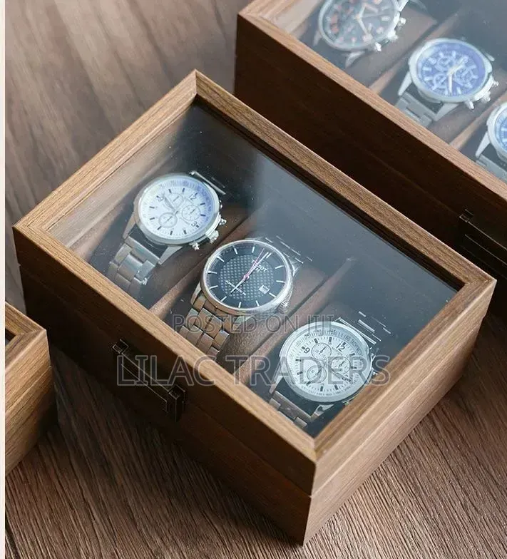 *3 Slots Premium Quality Watch Organizer/ Storage Box* Galo