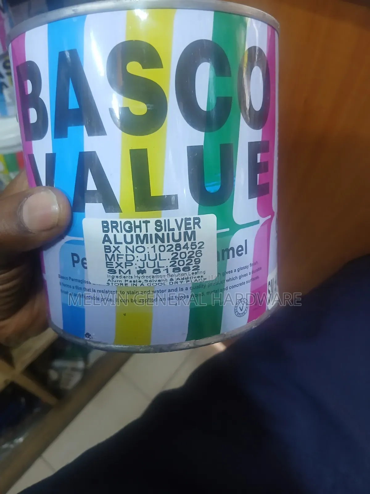 Bright Silver Aluminium Paint 1 Litre