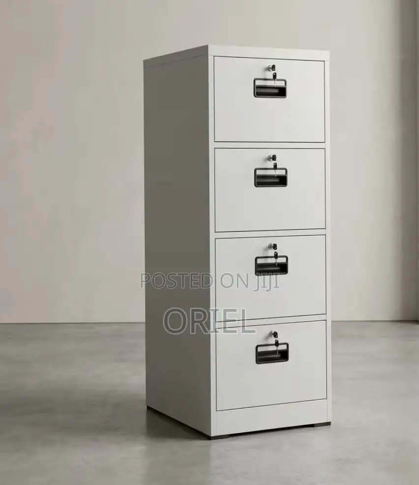 Office Cabinet : 4-Drawers Each With Key , Storage Cabinet