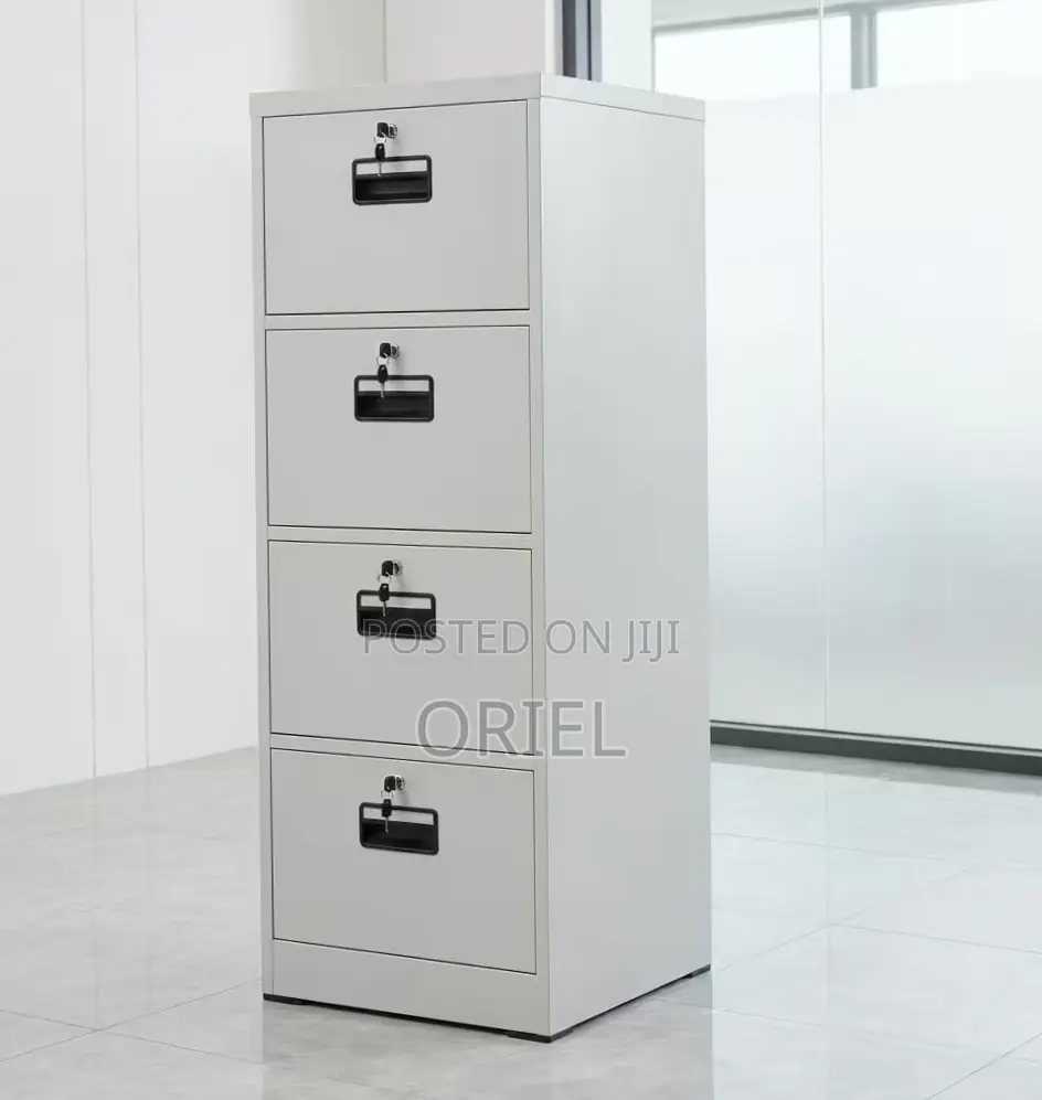 Office Cabinet : 4-Drawers Each With Key , Storage Cabinet