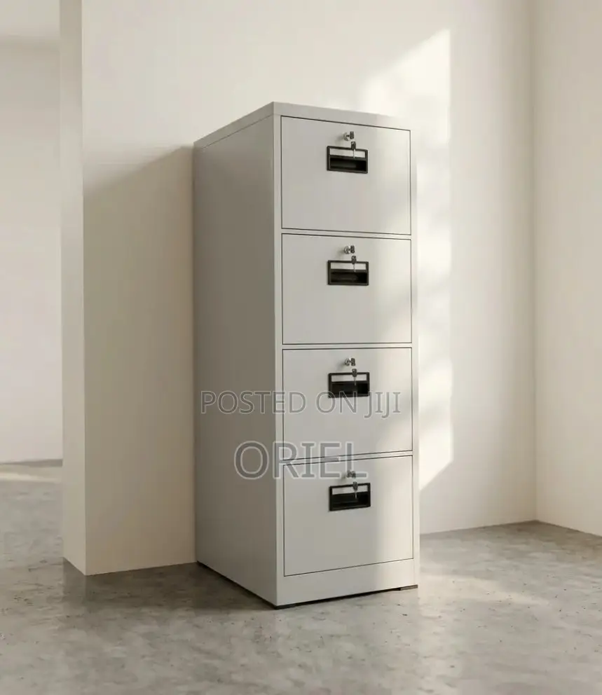Office Cabinet : 4-Drawers Each With Key , Storage Cabinet