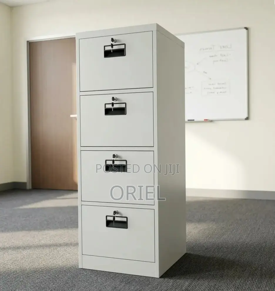Office Cabinet : 4-Drawers Each With Key , Storage Cabinet