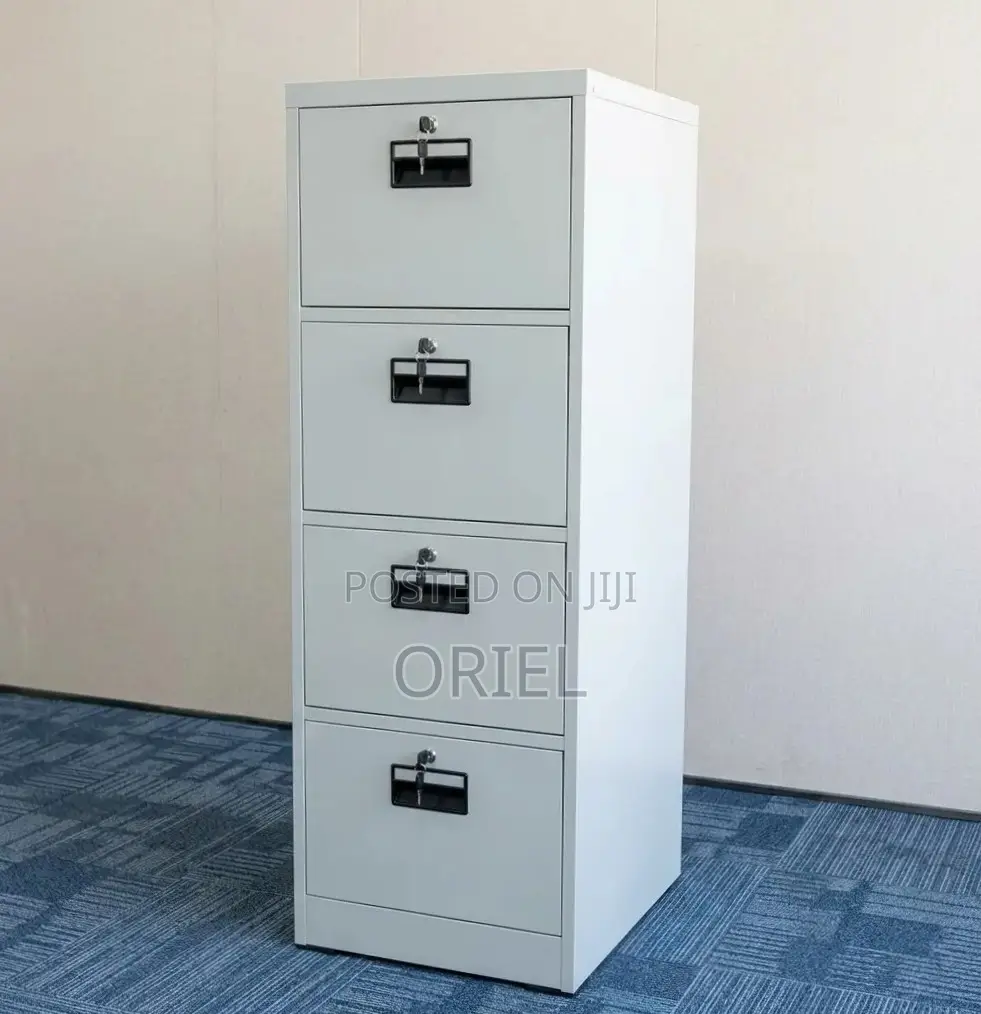 Office Cabinet : 4-Drawers Each With Key , Storage Cabinet