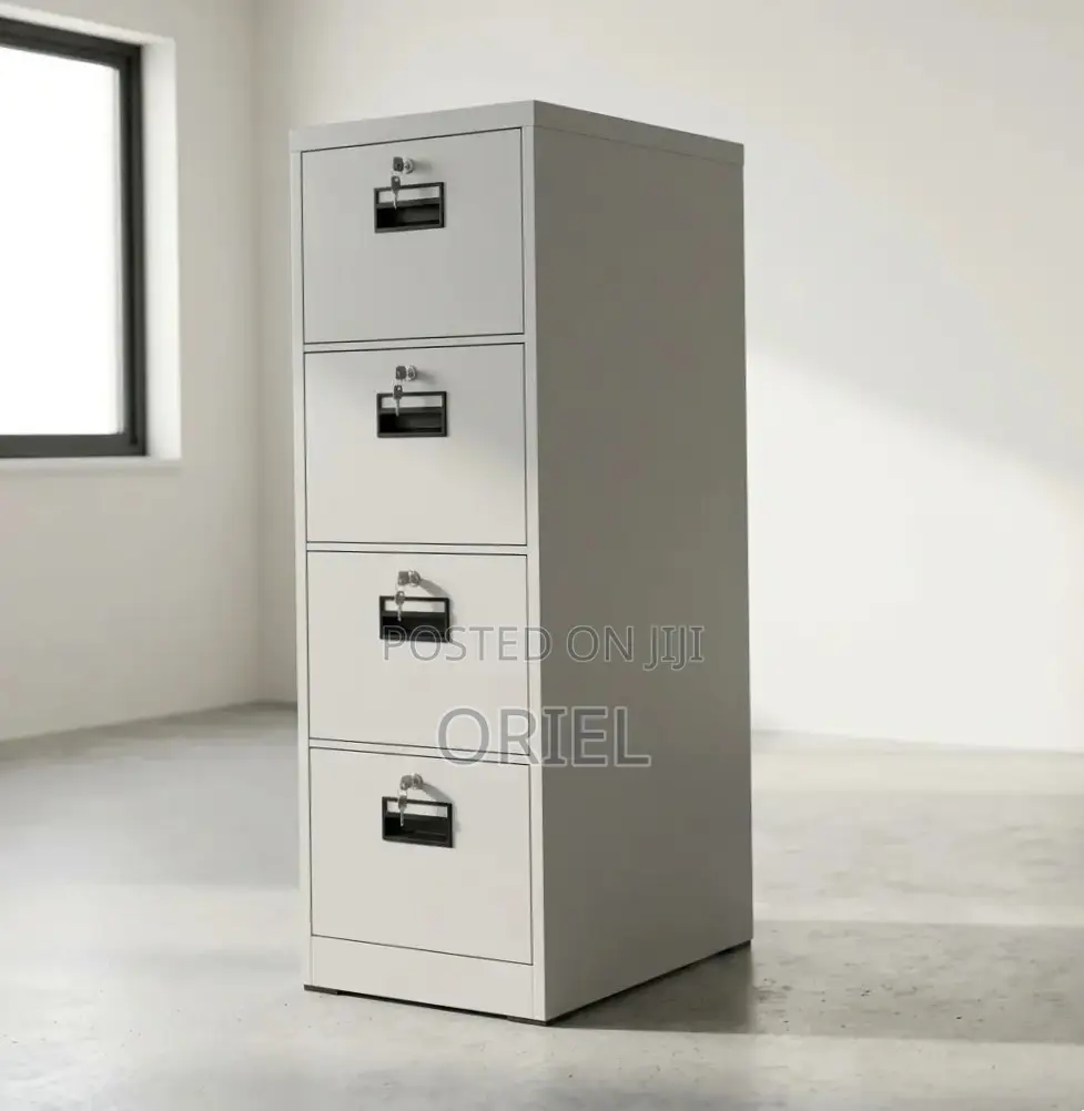 Office Cabinet : 4-Drawers Each With Key , Storage Cabinet