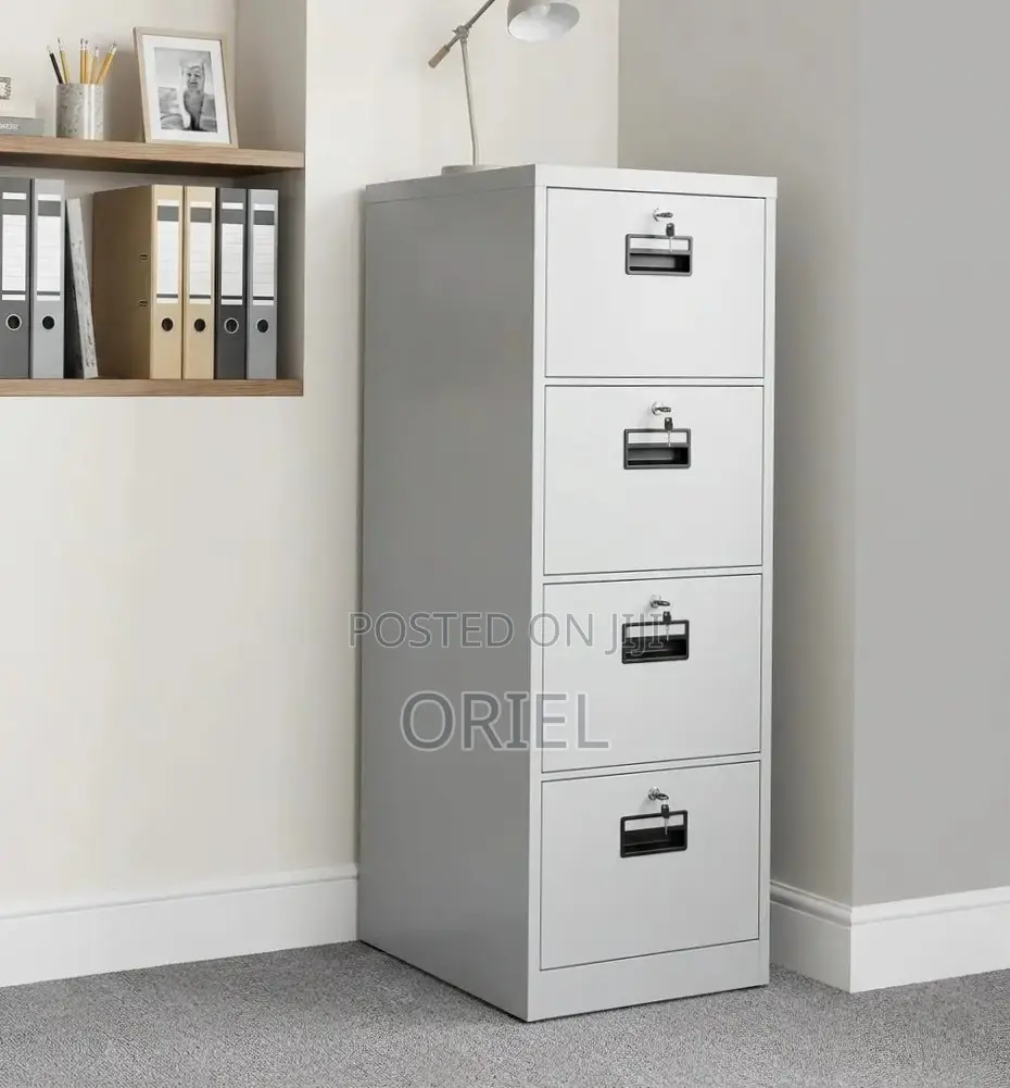 Office Cabinet : 4-Drawers Each With Key , Storage Cabinet