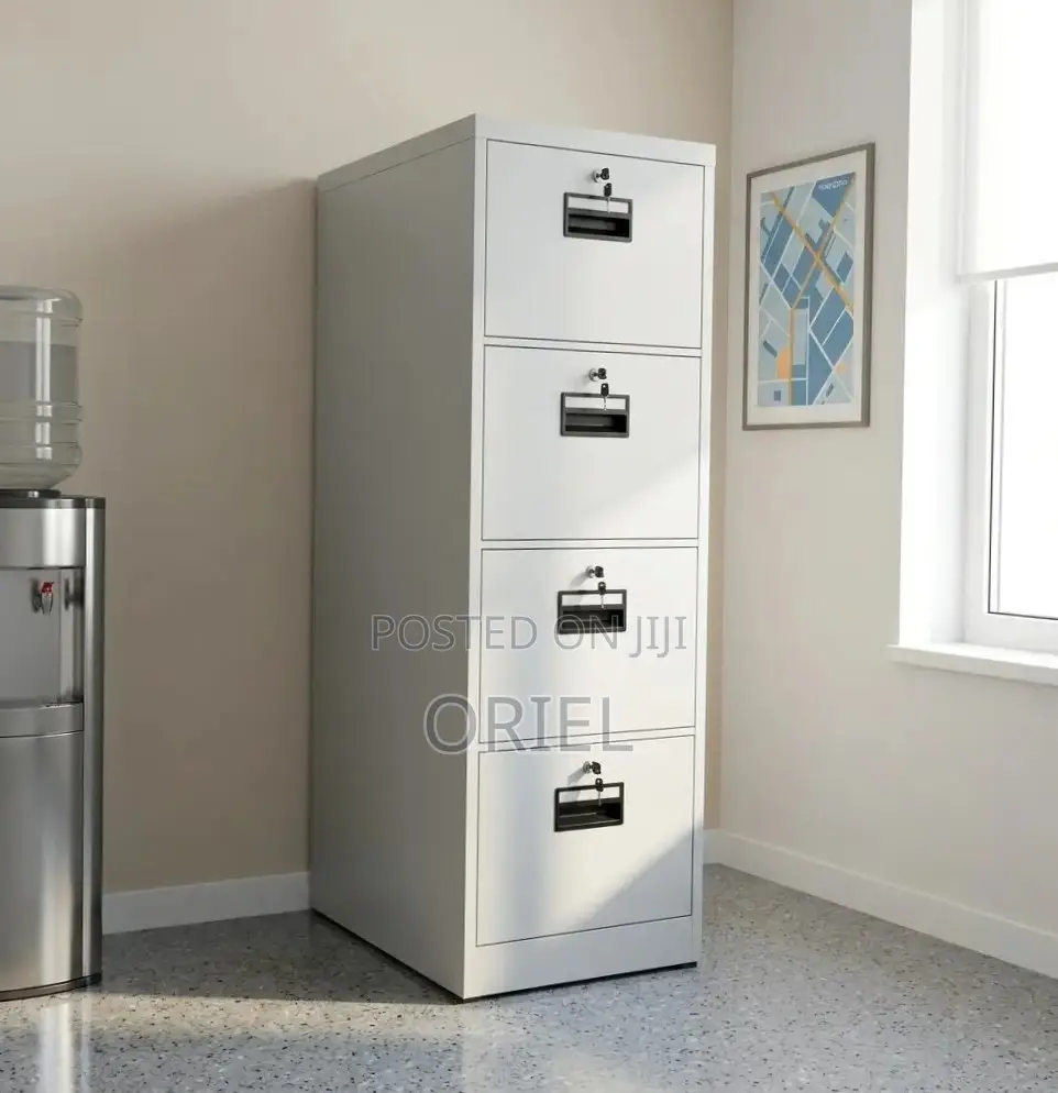Office Cabinet : 4-Drawers Each With Key , Storage Cabinet