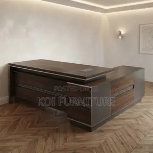 Office Desk; CEO L Shaped Executive 1800MM Modern Offices Desks