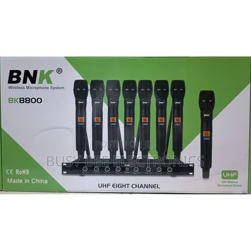 BNK BK8800 Microphone Set – 8 Microphones