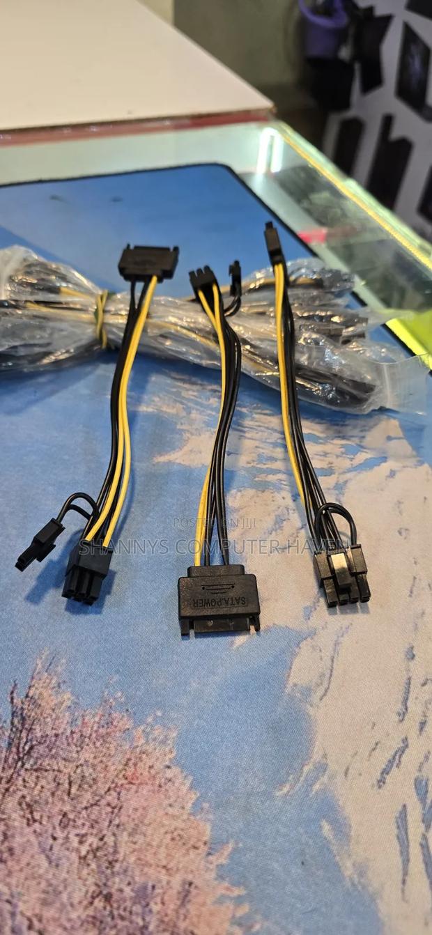 Sata Power to 6-Pin + 2-Pin Gpu Power Adapter - thumbnail 2