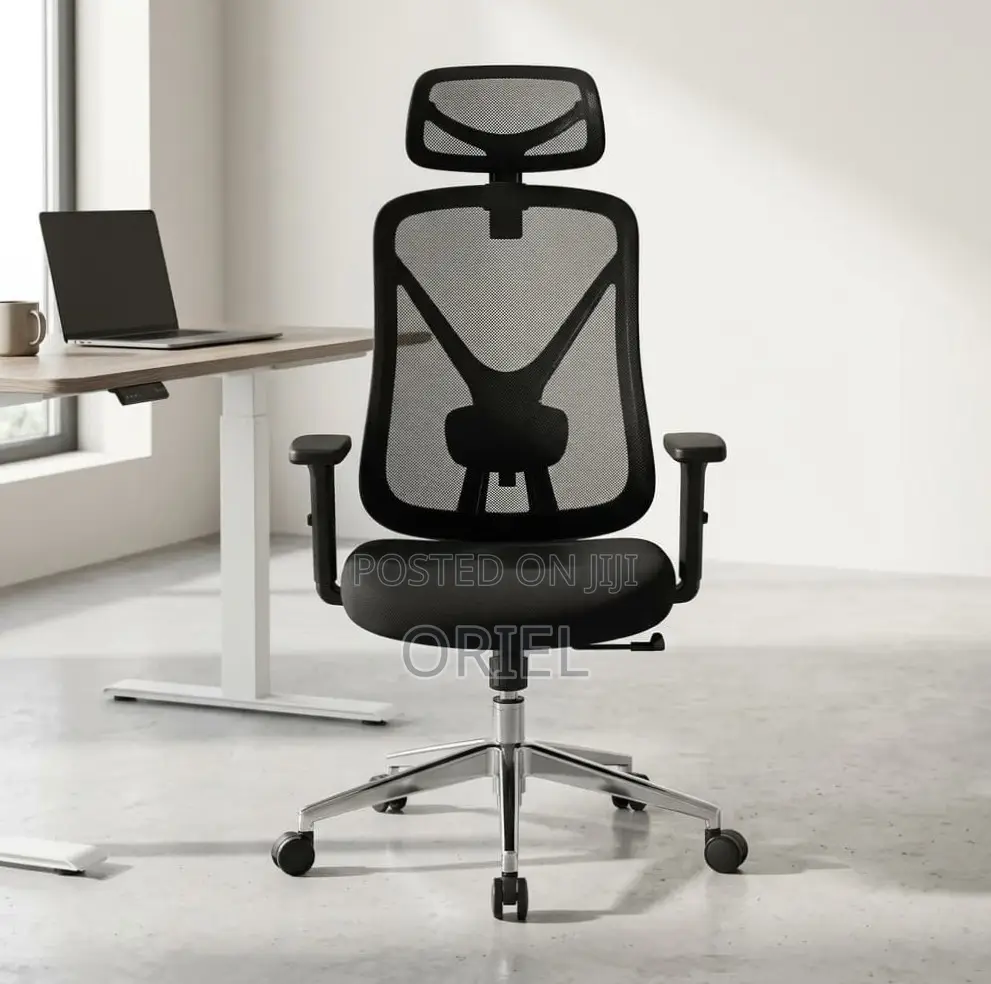 High Back Ergonomic Office Chair : Adjustable Office Work Chair
