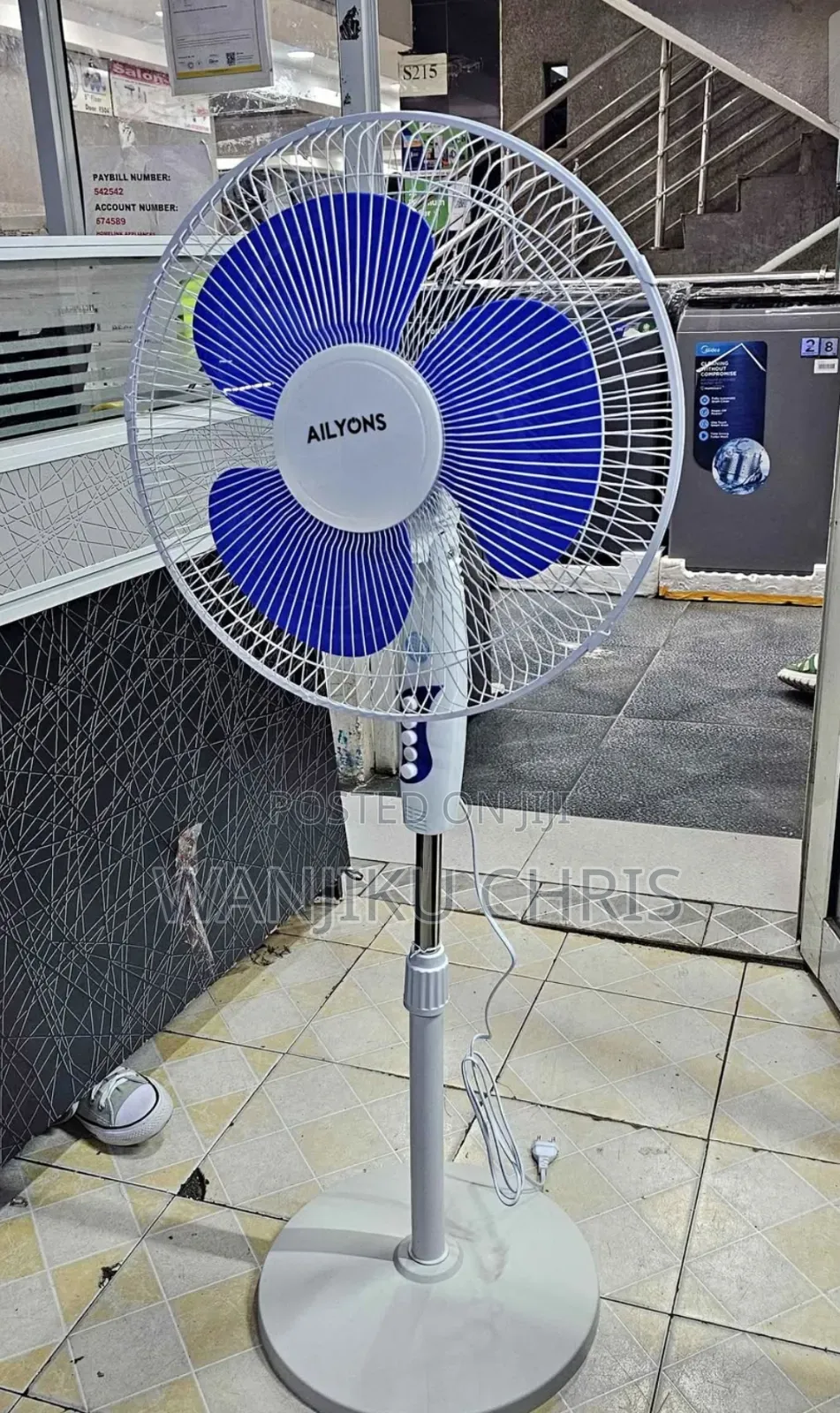 16 Inches Electric Stand Fan