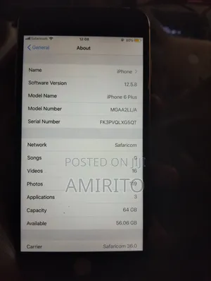 Apple iPhone 6s Plus 64 GB Gold