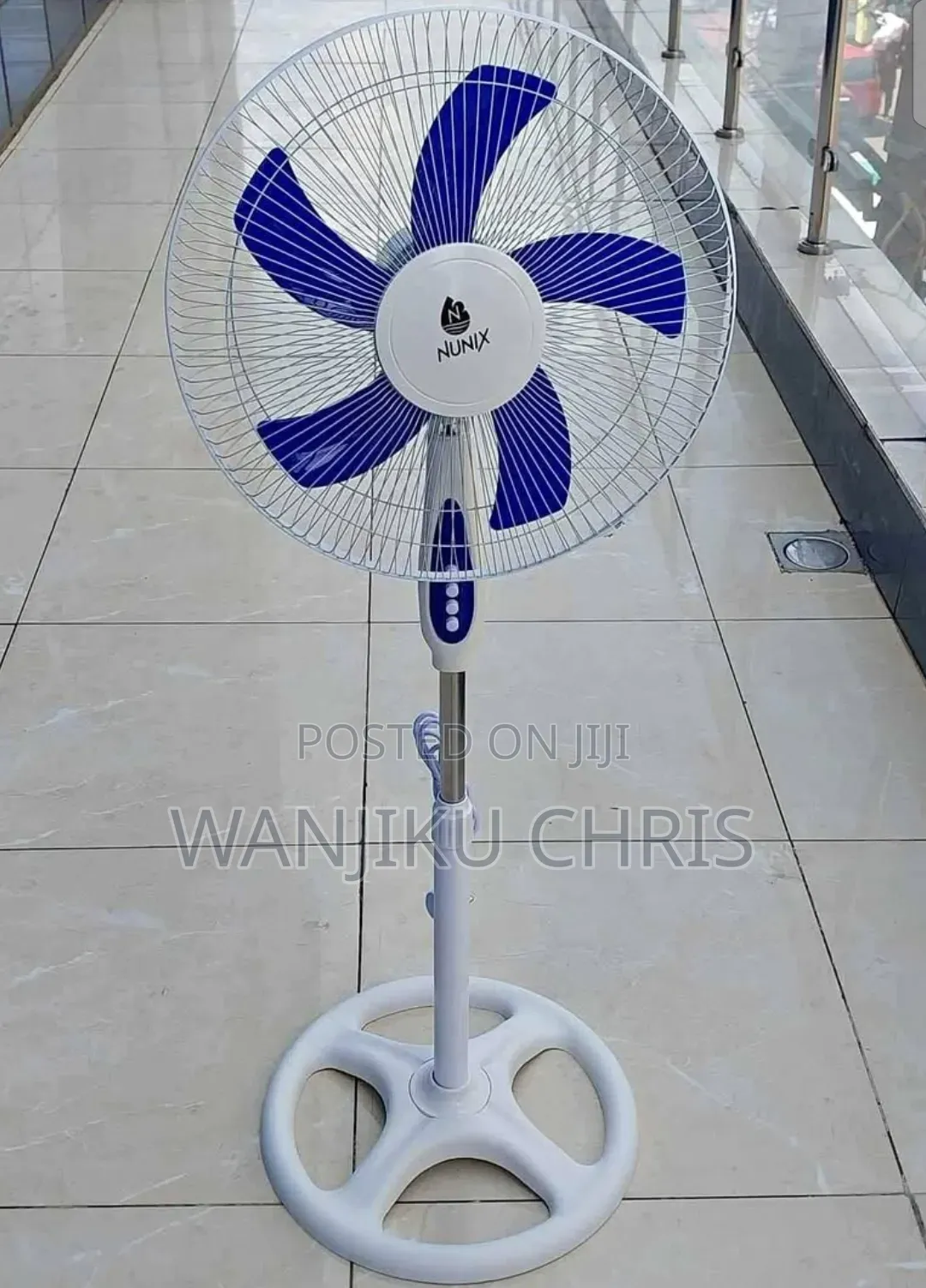 5 Blades Stable Stand Fan