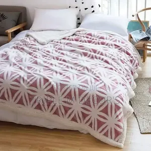 Premium 6x6 Flannel Fleece Woolen Blanket for King Size Beds
