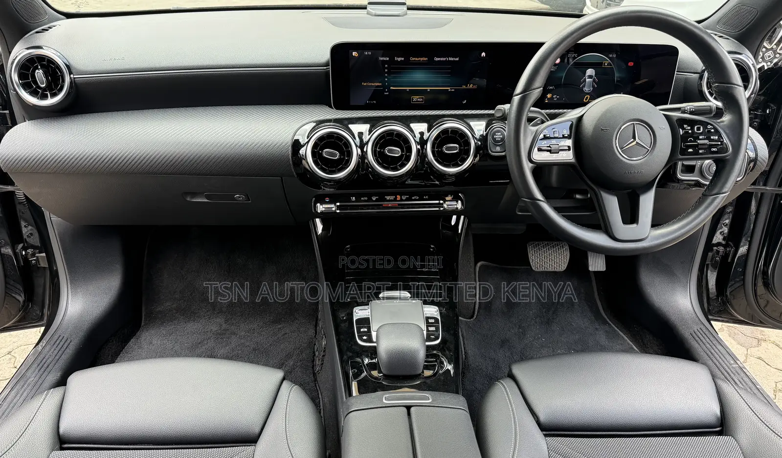 Mercedes-Benz A-Class 2019 Black