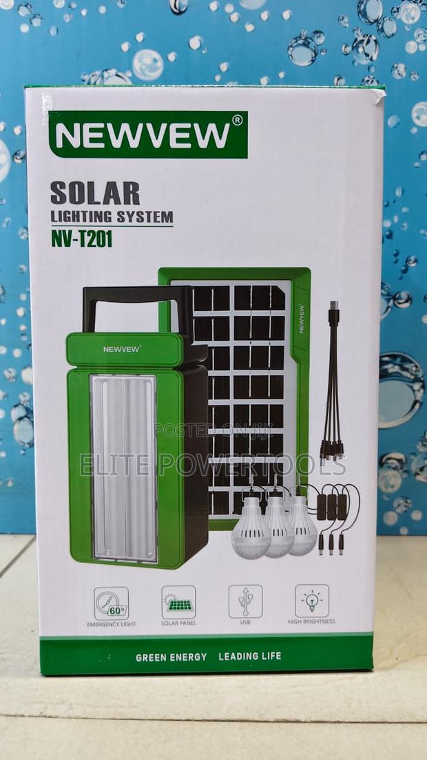Solar Lighting System - main view