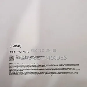 New Apple iPad (2025) 128 GB