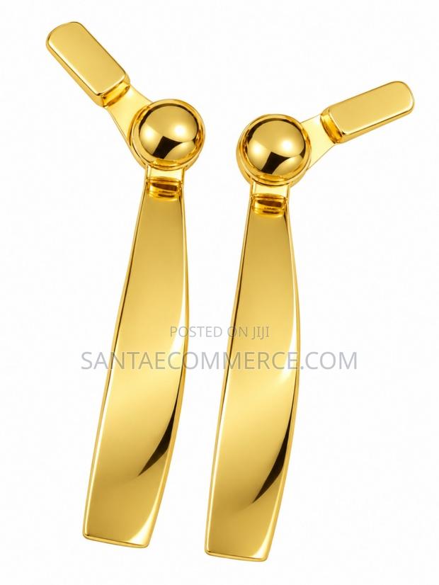 Gold Coated Right and Left Window Fastener Lever