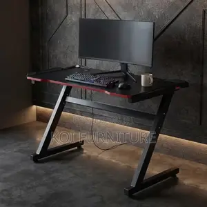 Office Desk; Black Studios and Home Streaming Desks