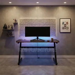 Office Desk; Black Studios and Home Streaming Desks