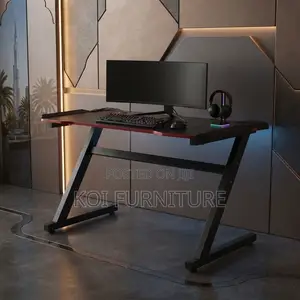 Office Desk; Black Studios and Home Streaming Desks