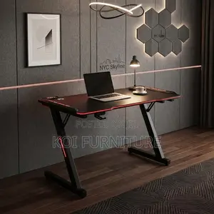 Office Desk; Black Studios and Home Streaming Desks