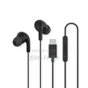 Xiaomi Type-C Earphones Black White in-Ear Wired Headphones With Mic