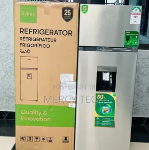 Syinix 210L Double Door Fridge With Water Dispenser