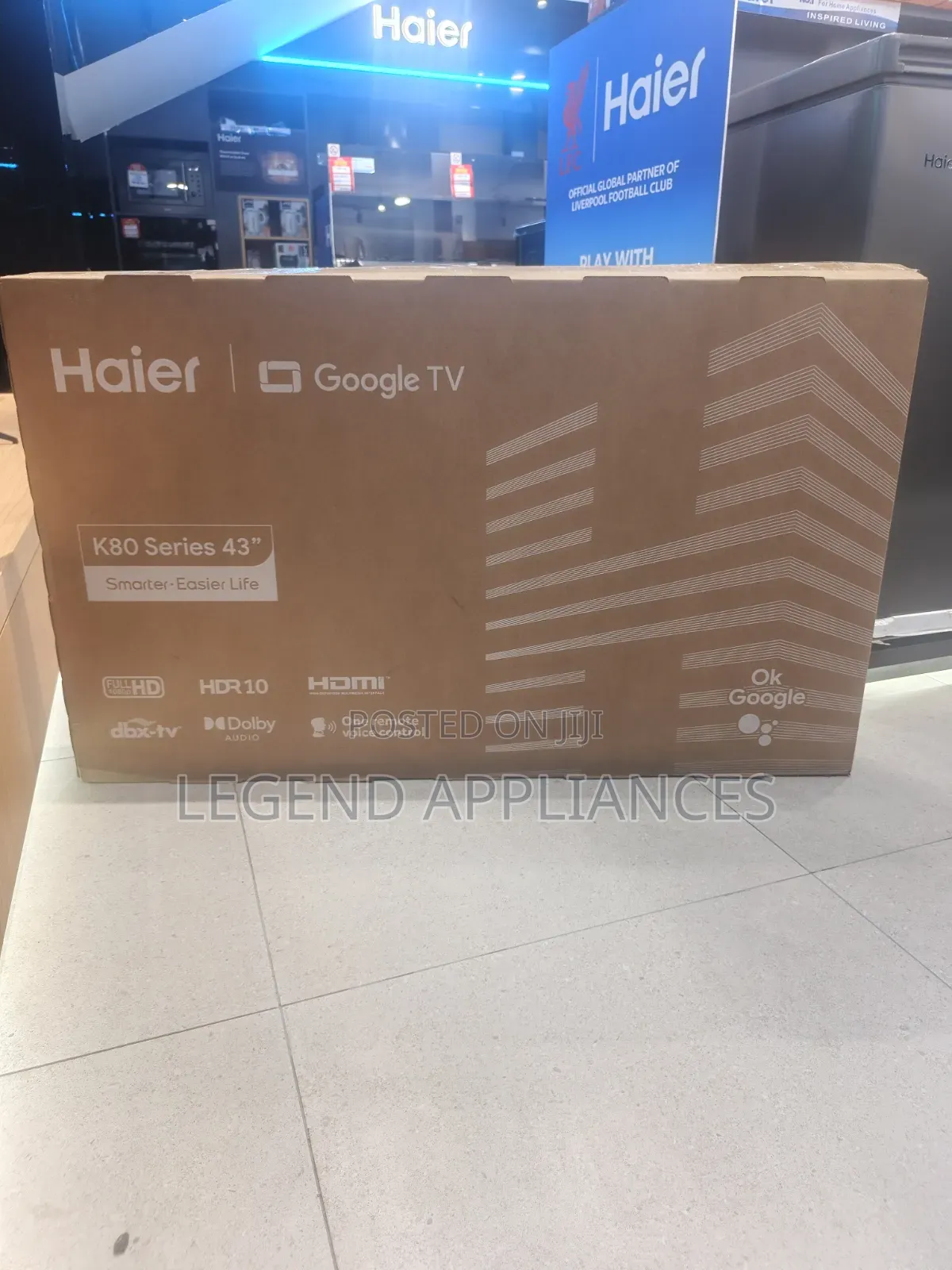 Haier 43inch Google TV H43K80EF