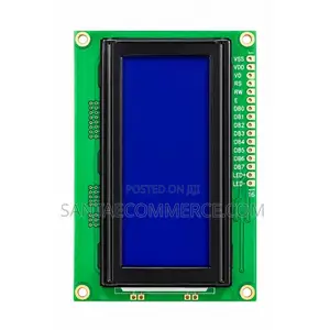 16×2 Character LCD Display Module (Blue Backlight)