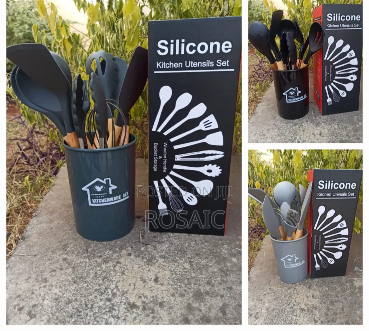12 Pieces Silicone Spoon